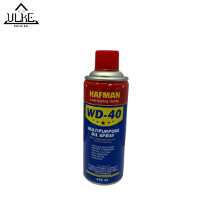 اسپری روان کننده WD-40 هافمن برای جلوگیری از زنگ‌زدگی و کاهش اصطکاک قطعات فلزی
