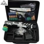 دستگاه پولیش شارژی مینی اوربیتال و روتاری - ست کامل