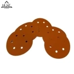 سنباده گرد پشت چسبی سوراخ دار ۱۵ سانتی متری