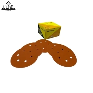 تصویر دیسک سنباده گرد ۱۵ سانتی متری سوراخدار