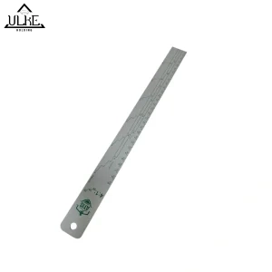 خط کش مندرج آتیس فلزی با مقیاس‌های ترکیب رنگ و نسبت‌های 4:1