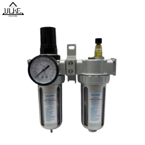 رطوبتگیر دوقلو سالکامیکس مجهز به درجه باد و فیلتر روغن برای کمپرسور