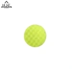 پد اسفنجی پولیش خودرو مدل سینوسی معتدل ( شانه تخم مرغی ) - رنگ زرد