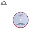 پشت پد پولیش چسبی تخت سوپر نرم قرمز آتیس ۱۵ و ۱۲/۵ سانتی‌متری