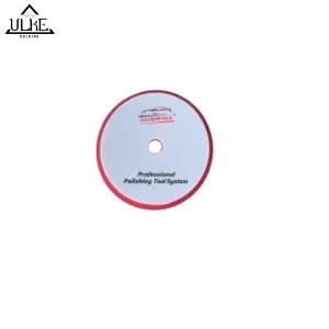 پشت پد پولیش چسبی تخت سوپر نرم قرمز آتیس ۱۵ و ۱۲/۵ سانتی‌متری