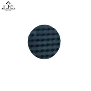 پد پولیش فومی شانه تخم مرغی نرم مشکی ۱۵۰ میلی‌متری آتیس