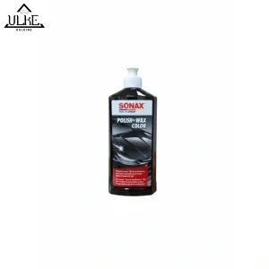 پولیش واکس مشکی بدنه خودرو سوناکس مدل Polish & Wax Color حجم 500 میلی لیتر