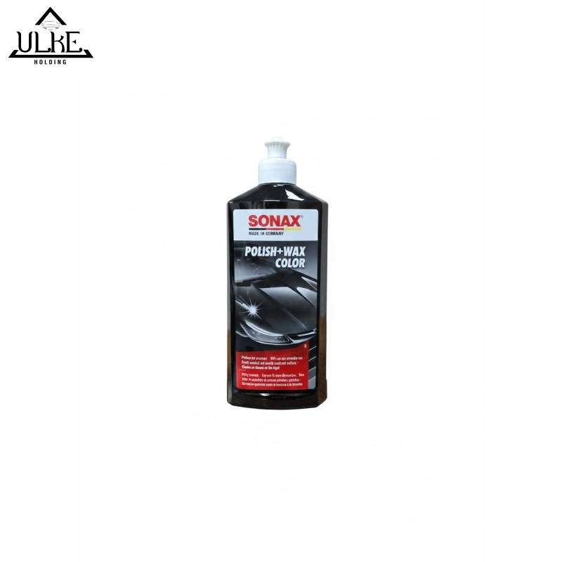 پولیش واکس مشکی بدنه خودرو سوناکس مدل Polish & Wax Color حجم 500 میلی لیتر
