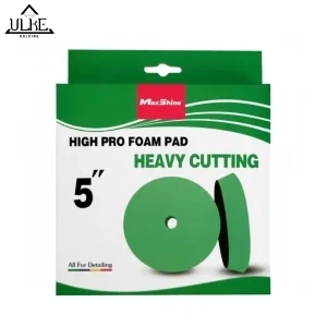 پد پولیش زبر مکس شاین سبز سایز 125 ميلی متری مدل MaxShine Green Heavy Cutting 5inche