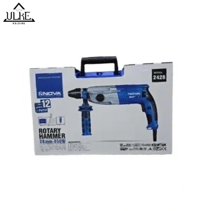دریل بتن کن سه کاره 28 میلی متری ۴ شیار نووا 850 وات مدل 2428