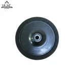 پد اسفنجی پولیش شونه تخم‌ مرغی مشکی اتوبولز مدل نرم پشت پیچی سایز 15