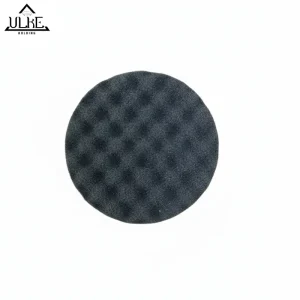 پد اسفنجی پولیش شونه تخم‌ مرغی مشکی اتوبولز مدل نرم پشت پیچی سایز 15