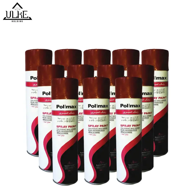 اسپری ضد زنگ پلی مکس حجم 300 میلی لیتر رنگ قرمز