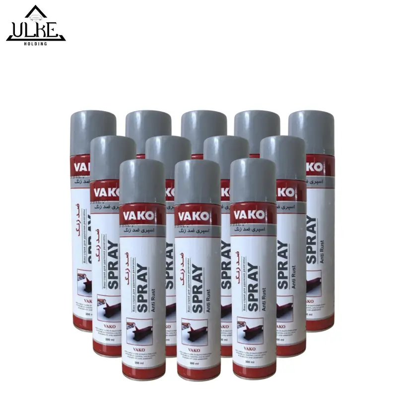 اسپری ضد زنگ واکو (Vako) حجم 300 میل رنگ طوسی