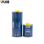ست کیلر و هاردنر خودرو اولکه (ULKE) شامل ۱ لیتر کیلر فوق شفاف و نیم لیتر هاردنر سریع